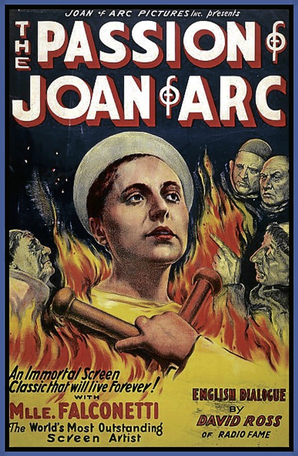 The Passion of Joan of Arc 1928 Ad  Print